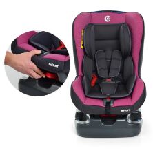 Автокрісло ME 1010 INFANT Pink Shadow дитяче,група 0+/1 (до 18 кг),сер-розов