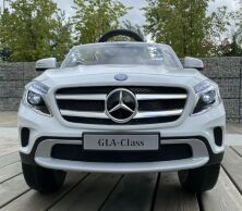 Дитячий електромобіль-джип Mercedes 653 BR-1 WHITE на EVA колесах з MP3, SD слот, USB