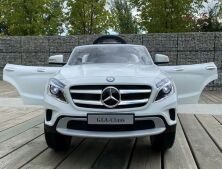 Дитячий електромобіль-джип Mercedes 653 BR-1 WHITE на EVA колесах з MP3, SD слот, USB