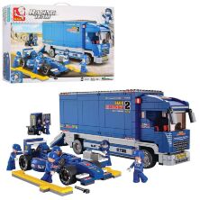 Конструктор SLUBAN M38-B0357 Автоформула фігурки машинки 641 деталь**