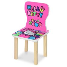 Дитячий дерев'яний стільчик для годування Bambi 406-49 HELLO KITTY**