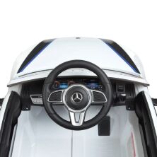 Дитячий електромобіль машина джип Mercedes M 4519EBLR-1 Поліція EVA колесах / колір білий**