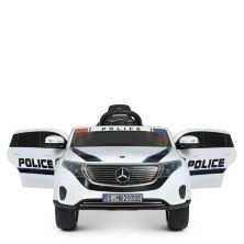 Дитячий електромобіль машина джип Mercedes M 4519EBLR-1 Поліція EVA колесах / колір білий**