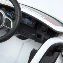 Дитячий електромобіль машина джип Mercedes M 4519EBLR-1 Поліція EVA колесах / колір білий**