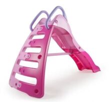 Дитяча пластикова гірка з водним ефектом Minnie Іnjusa 20021 / колір рожевий