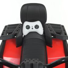 Дитячий одномісний електромобіль Квадроцикл M 4624EBLR-2-3(24V) на EVA колесах. М'яке сидіння MP3 Червоний**