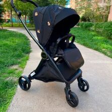 Прогулянкова дитяча коляска El Camino ME 1078 VERSA Melange Gray/сіра