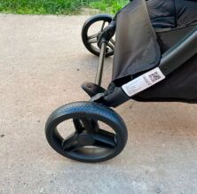 Прогулянкова дитяча коляска El Camino ME 1078 VERSA Melange Gray/сіра