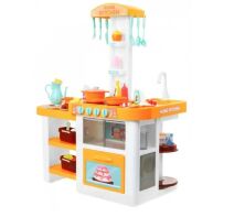 Дитяча велика кухня Super Cook 889-63-64 (світло, звук, вода), висота 76см**