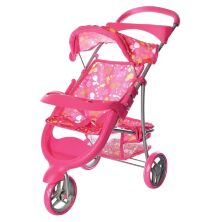 Прогулянкова Коляска для ляльки залізна Melogo 9614 триколісна**