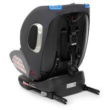 Автокрісло дитяче EL CAMINO Absolute ME 1079 Royal Total Blac група 0+1,2,3 система isofix льон чорний