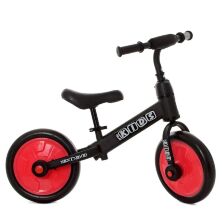 Беговел велобіг від толокар дитячий з додат.колесами і педалями PROFI KIDS M 5452-1 колеса 12 дюймів EVA /червоний