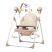 Дитячі колиска-гойдалка CARRELLO Nanny 3в1 CRL-0005 Beige Dot бежевий
