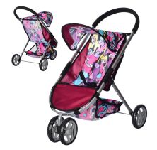 Прогулянкова Коляска для ляльки залізна Melogo 9675 **