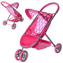 Прогулянкова Коляска для ляльки залізна Melogo 9675 **