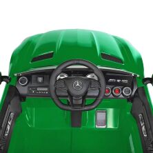 Дитячий одномісний електромобіль Легковий автомобіль M 4182EBLR-5 Mercedes ліцензійний / колір зелений **