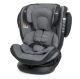 Дитяче автокрісло El Camino Evolution 2 ME 1045 Melange Cloud Gray із системою isofix, поворотне 360 сіре