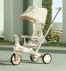 Беговел 5в1 Maraton Tri-cycle KML1788 (дитячий велосипед + коляска з батьківською ручкою) білий