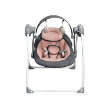 Дитячі електронні музичні гойдалки-шезлонг Lorelli (Bertoni) Portofino String Stars. Колір Бежевий