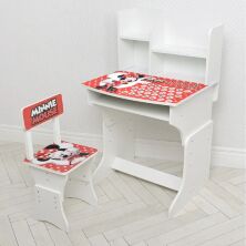 Дитяча парта регульована шкільна зі стільцем 904-141(UA) малюнок Міккі Маус**