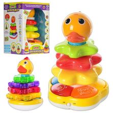 Пірамідка LIMO TOY 7015-7040 Качечка