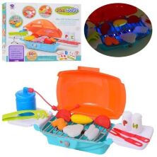 Дитяча побутова техніка плита-гриль, звук, світло, XS-18094-1