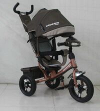 Триколісний велосипед Crosser One T1 шоколадний