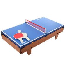 Настільна гра HG207-4 Футбол Повітряний хокей Теніс Більярд на штангах на ніжках дерев'яний **