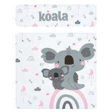 Дитячий дерев'яний столик зі стільчиком Bambi 504-115(EN) / Малюнок Коала і англ. алфавіт / колір білий**