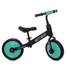 Беговел велобіг від толокар дитячий з додат.колесами і педалями PROFI KIDS M 5452-3 колеса 12 дюймів EVA /синій**