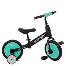 Беговел велобіг від толокар дитячий з додат.колесами і педалями PROFI KIDS M 5452-3 колеса 12 дюймів EVA /синій**