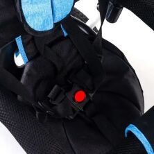 Велосипед коляска дитячий триколісний Baby Trike 6595Г з ключем запалювання / блакитний