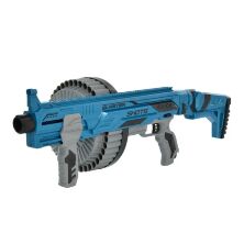 Дитячий Іграшковий автомат БЛАСТЕР 64см SB570 на батарейках з м'якими кулями-присосками та мішеню / 2 кольори