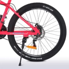 Алюмінієвий жіночий велосипед гірський MTB G26BELLE A26.1 SHIMANO колеса 26 дюймів / малиновий