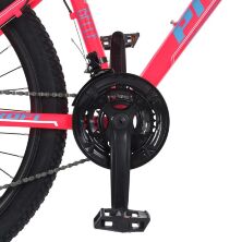 Алюмінієвий жіночий велосипед гірський MTB G26BELLE A26.1 SHIMANO колеса 26 дюймів / малиновий