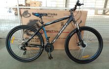 Гірський спортивний дорослий велосипед Azimut Spark GFRD (Азімут Спарк) 29 дюймів рама 21 сіро-блакитний