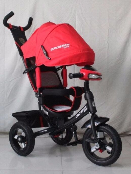 Триколісний велосипед Crosser One T1 червоний