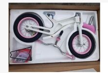 Дитячий Беговел 12" MG18A Silver-Orange Магнієва рама