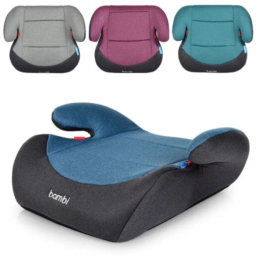 Дитячий бустер BAMBI M 2784 Gray Mix льон чотири кольори **