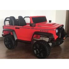 Дитячий електромобіль джип CH938C MP3, SD слот, USB повний привід 4X4 червоний