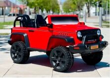 Дитячий електромобіль джип CH938C MP3, SD слот, USB повний привід 4X4 червоний