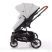 Коляска-трансформер дитячий класична універсальна Lorelli S-500 Grey-Black Cross з автокріслом