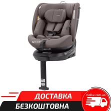 Дитяче автокрісло CARRELLO Octopus CRL-16002 Sandstone Beige i-Size 40-150см ISOFIX поворотне, опорна стійка