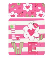 Дитяча парта регульована шкільна зі стільцем 904-143(UA) малюнок Сердечка**