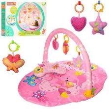 Килимок для немовляти FC021 91-64см, дуга, подвес3шт пищалка, подушка