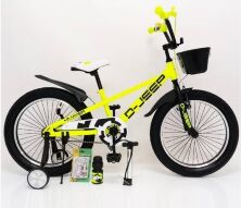 Велосипед дитячий 20 "D-JEEP" червоний Збірка 85%