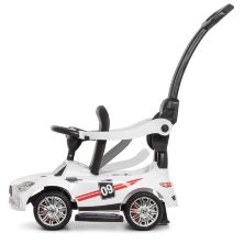 Дитяча каталка-толокар Bambi 2 в 1 Mercedes M 4074L-1 батьківська ручка музика біла **
