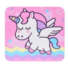 Дитяча парта шкільна зі стільцем 905-65 Єдиноріг веселка**