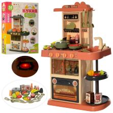 Дитячий ігровий набір інтерактивна кухня велика LIMO TOY 889-186 звукові та світлові ефекти**