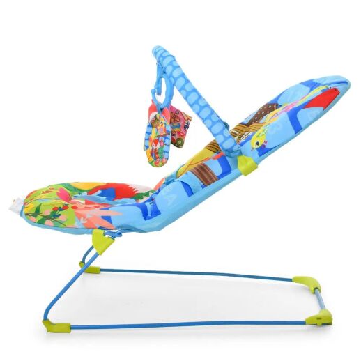 Дитячий шезлонг-качалка Bambi 303-5 Зелене ***